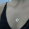 שרשרת מגן דוד לחריטה