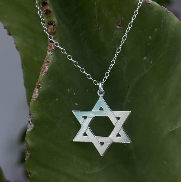 שרשרת מגן דוד לחריטה