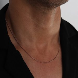 שרשרת בוקס עדינה ברוז גולד