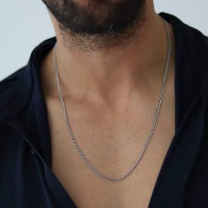 שרשרת גורמט עדינה לגבר