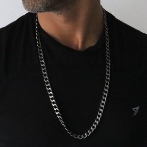 שרשרת גורמט רטרו לגבר