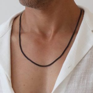 שרשרת גורמט שחורה