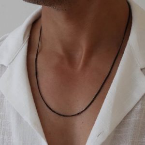 שרשרת גורמט שחורה