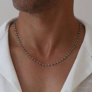 שרשרת אמרלד לגבר