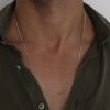 שרשרת ספיגה לגבר בזהב